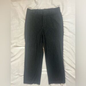Men’s Ralph Lauren Double RL Black Pinstripe Pants